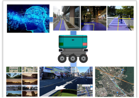 Mobile robot guidance using visual navigation with uncertain maps